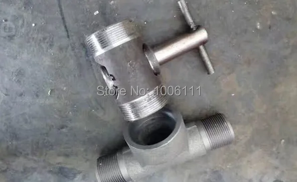 

Sandblasting valve, sandblasting machine part
