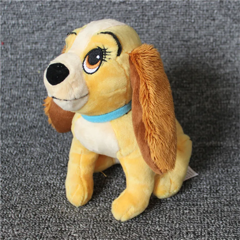 

New 18cm Lady and The Tramp Dog Plush Toy Animal Stuffed Mini Dog Gift