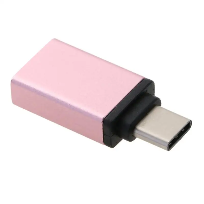 

Converter Adapter USB 3.0 Female to Type-C Male Converter Adapter Mini Metal Case USB to Type C Data Sync Adapter OTG Connector