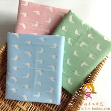 Cartoon twill cotton kintted cloth font b baby b font font b bedding b font fabric