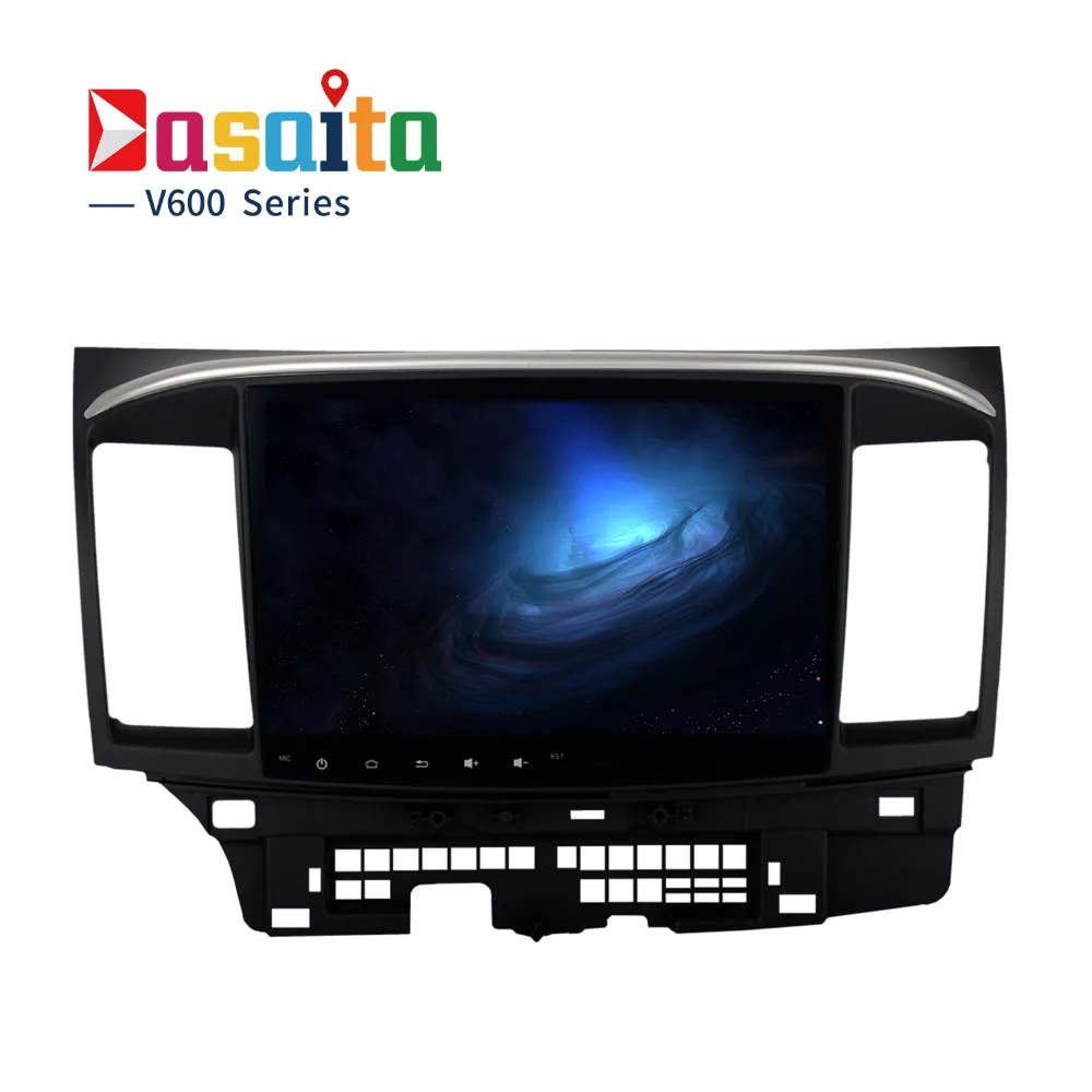 Cheap Dasaita 10.2" Android 6.0 Octa Core Car DVD GPS player  for Mitsubishi Lancer 10 EVO Stereo Auto Radio Head unit Multimedia 3