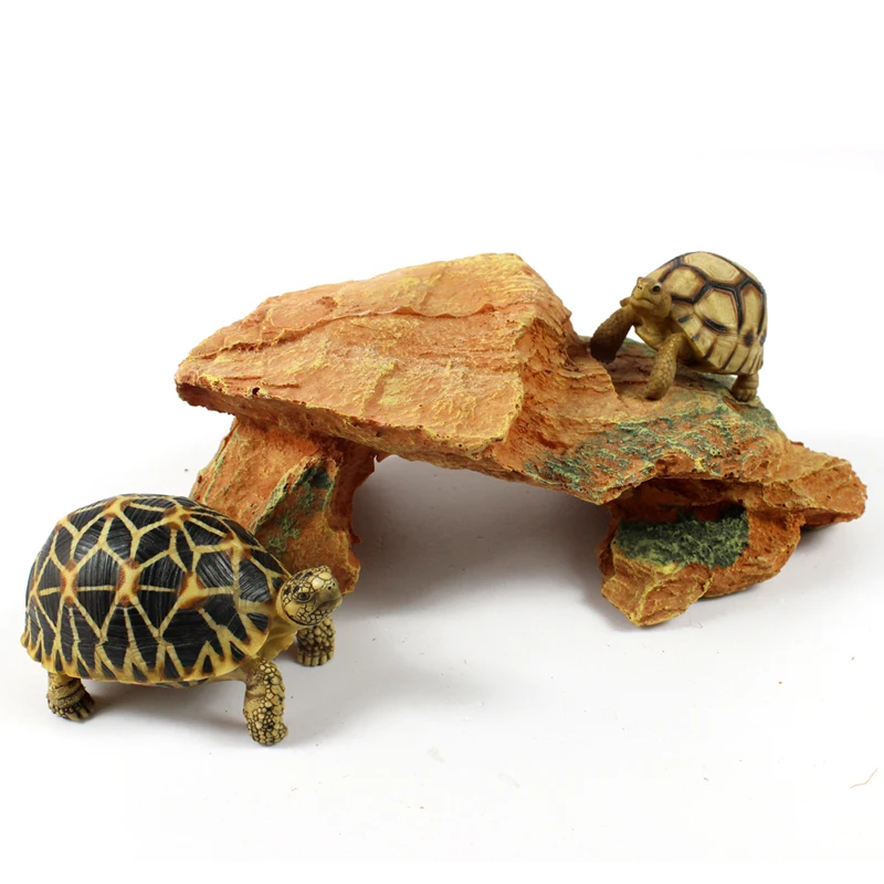 Buy Fish Tank Ornaments Crawler Box Turtle Island