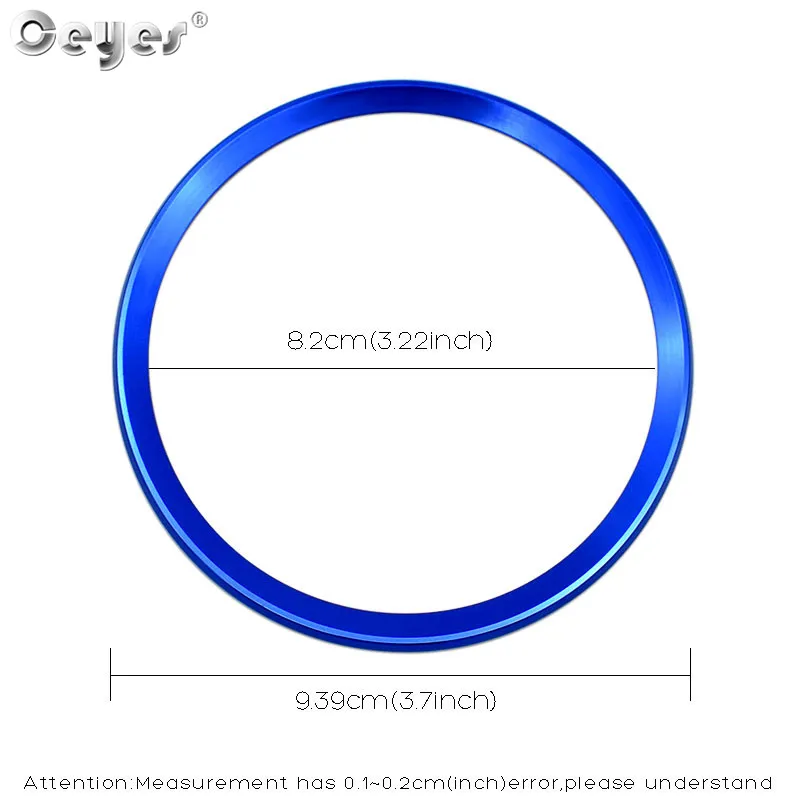 Ceyes автомобильный Стайлинг Авто Руль Крышка Ступицы аксессуары украшения наклейки-кольца Чехол для Audi A4 B9 A3 A6 A6L Q3