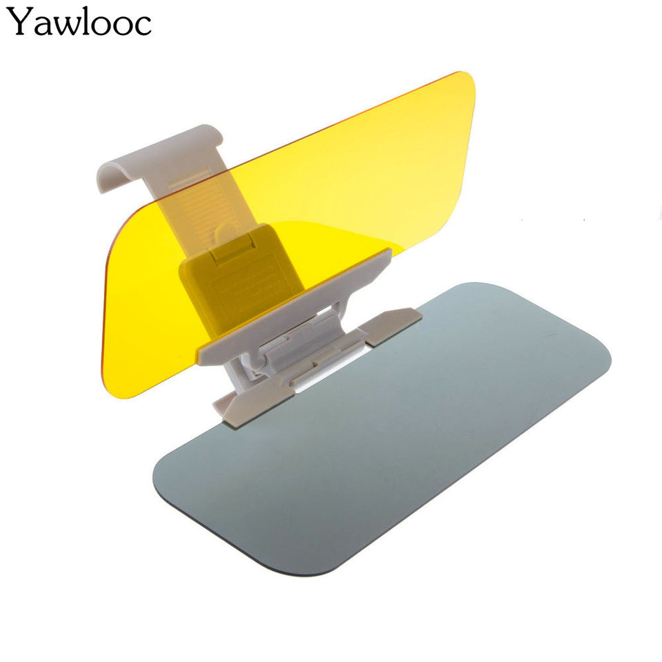 Yawlooc Car Sun Visors Goggles High Quality Day Night Anti-dazzle Mirror Clear Sun Visors Car Sun Shade Visor Dazzling Goggles
