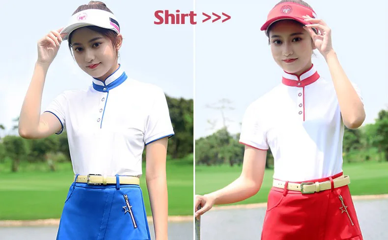 PGM брендовая качественная женская юбка для гольфа теннисная юбка складывающаяся юбка одежда для гольфа летний женский для девочек Женский темно-синий белый красный