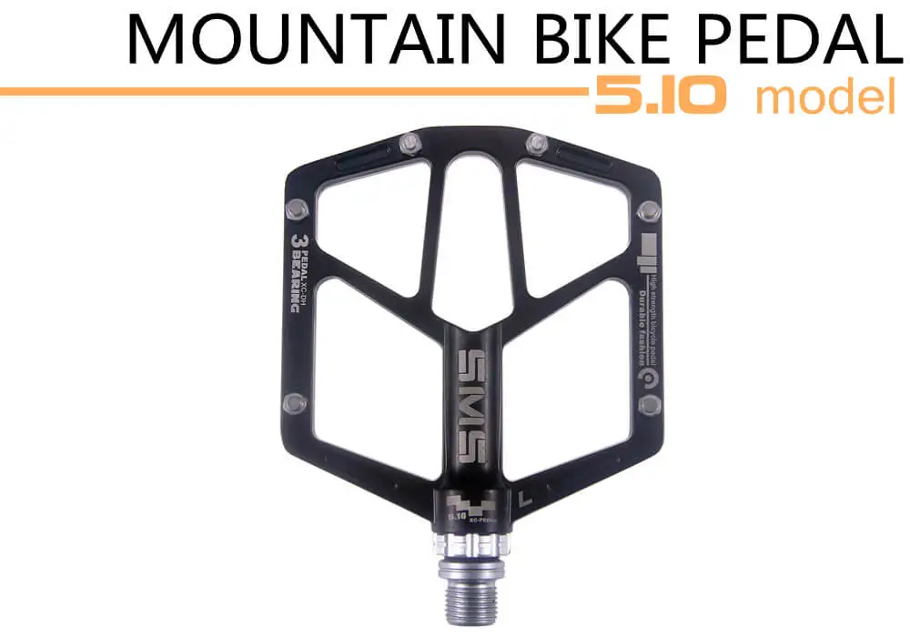 

SHANMASHI Ultrathin Anti-skid Aluminium Bike Pedals 3 Sealed Bearing Platform for MTB BMX Road Bike