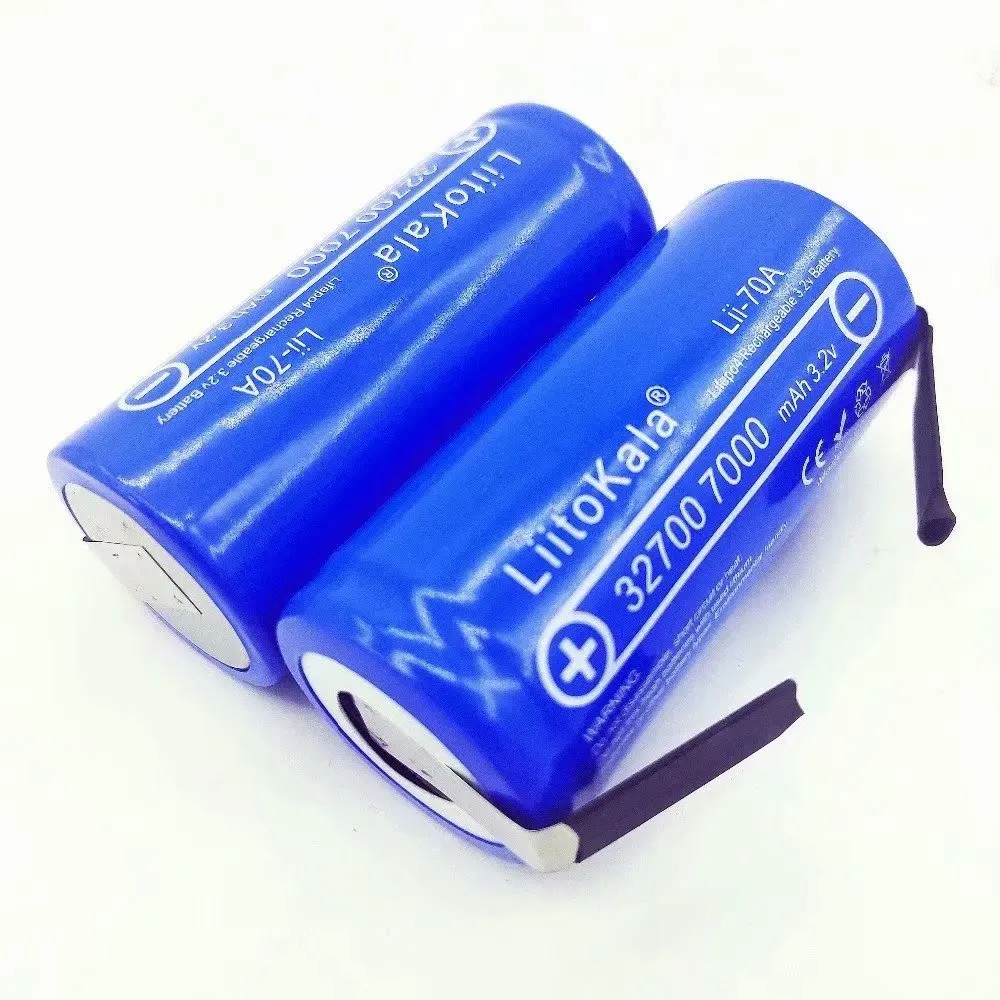 2019 Li70A 32700 lifepo4 3 2 v 7000 mah 33A 55a паяльная лента для электрического велосипеда