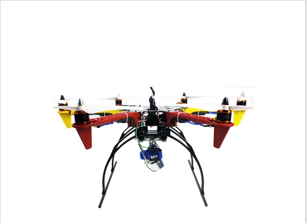 

6-Axle RC Aircraft Helicopter RTF Drone with AT10 Remote Control 550 Frame APM2.8 Flight Controller Aerial FPV PTZ UFO F05114-AP