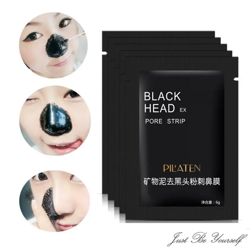 

Brand New And Hot 3pcs Nose Mask Blackhead Remover Black Mud Deep Cleansing Purifying Peel Acne Face Mask Large Pores Nose Anne