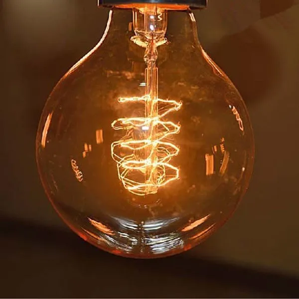 G95 40 W 220 V электрическая лампочка эдисона лампочка E27 лампы накаливания в стиле ретро; винтажная лампа накаливания Античная Вольфрамовая, Эдисона лампа дома декоративные лампы