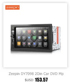 Zeepin Universal 9601 MP5 Car Multimedia Player 7.0 Inch HD Touch Screen Bluetooth FM Radio Steering Wheel Remote Control