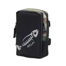 MMFC-ILURE наружная рыболовная маленькая упаковка леска с колесиком пакет сумка для переноски