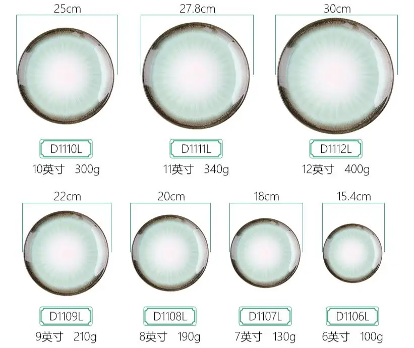 Специальные обеденные тарелки круглая тарелка Корейская Высококачественная имитация фарфора западные тарелки