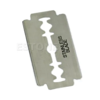 

10pcs Razor Hair Cutting Shaving Thinning Knife Sharper Double Edge Blades Stainless Steel