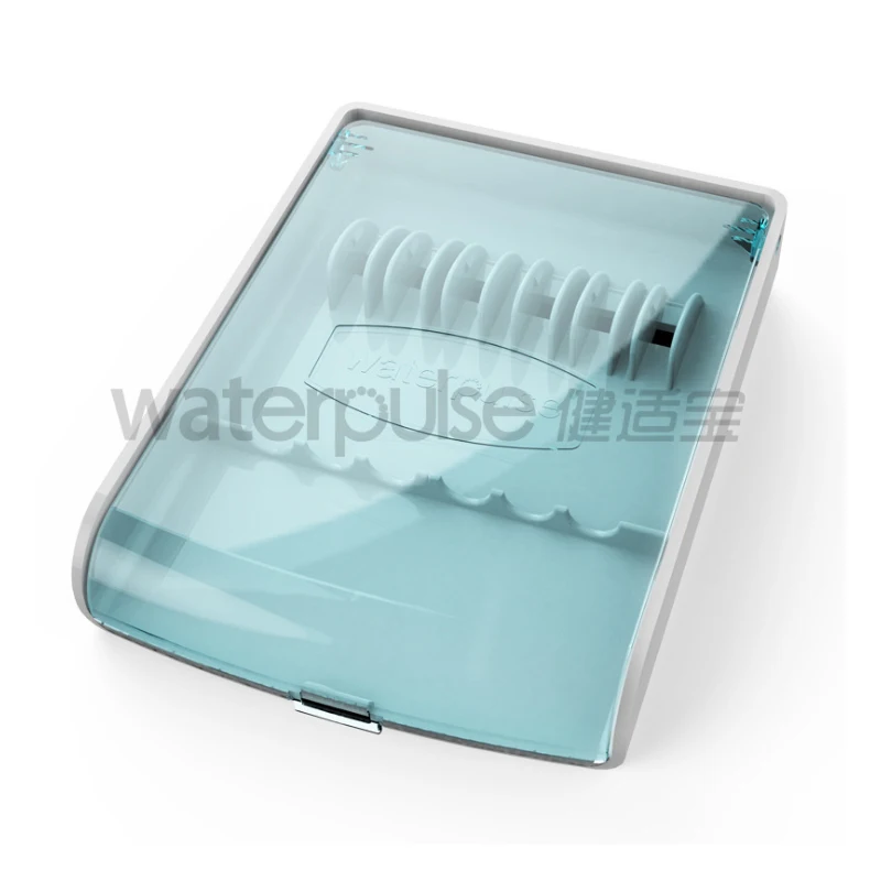 

Waterpulse Hygiene Storage Case for Replacement Tips Dental Flosser Tips Storage Box Water Flosser Accessories, No Tips Included