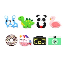 Baby Silicone Teether DIY Pendants breastfeeding Accessories Cute Animal Toy Teething Jewelry Bead Nature Animal Teether N4
