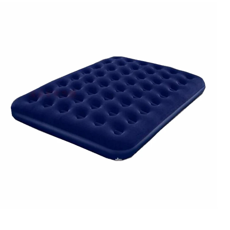 

Outdoor Home Garden Camping Inflatable Double Bed Velvet PVC Air Bed Mattress Water Fool Floats Mattress