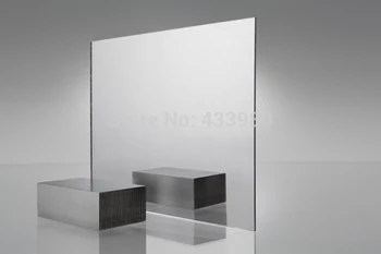 

300mm x 300mm x 1.0mm Acrylic (PMMA) 1-Sided Clear Mirror - 12 pcs/lot