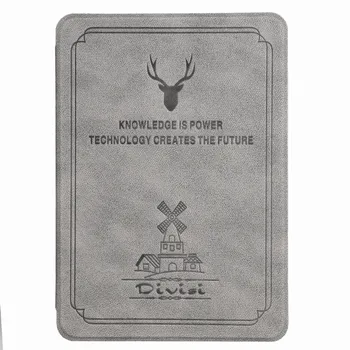 

Fashion Solid Protective Case For New Kindle Paperwhite 4 Smart Thin Leather Sleep Awake Flip Cover Case 2018#ZS