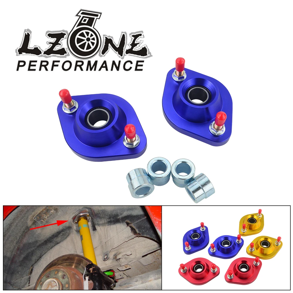 

LZONE - Shock TOP Mount Set FOR BMW E30 E36 E46 Z3 Pillow Ball Rear Upper Camber Plates JR-THM02