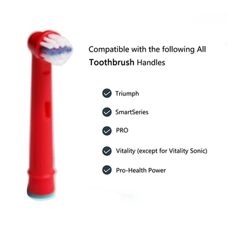 

20pcs Electric Toothbrush Heads for Oral Hygiene B Pro Health Kids Stage EB10-4 Child Children AU Stock