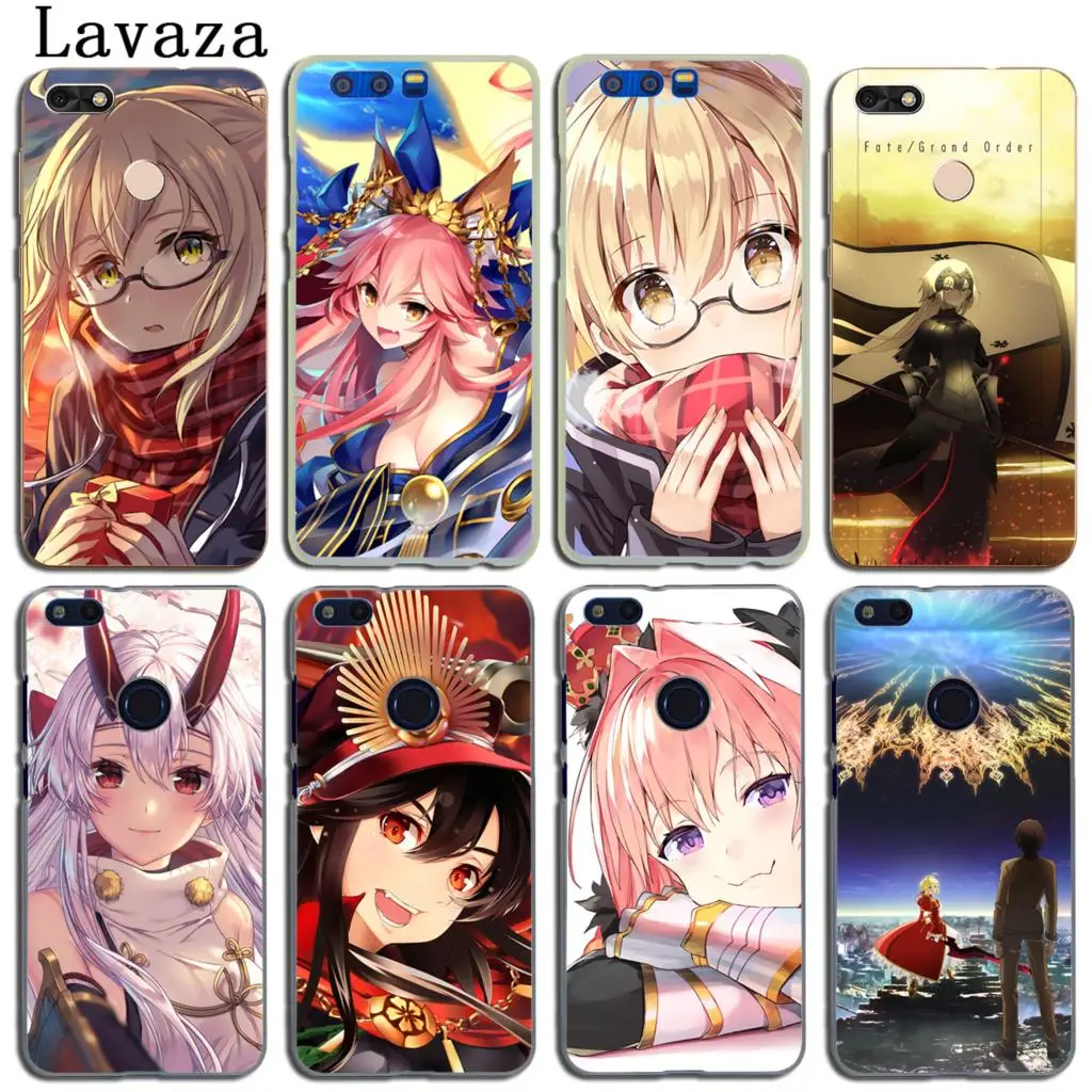 

Fate Series Grand Order girl Anime Case for Huawei Y9 Y7 Y6 Prime Nova 5i 4 3i 3 2i Honor 20 10 8X 8C 8 9X 9 Lite 7C 7X 7A Pro