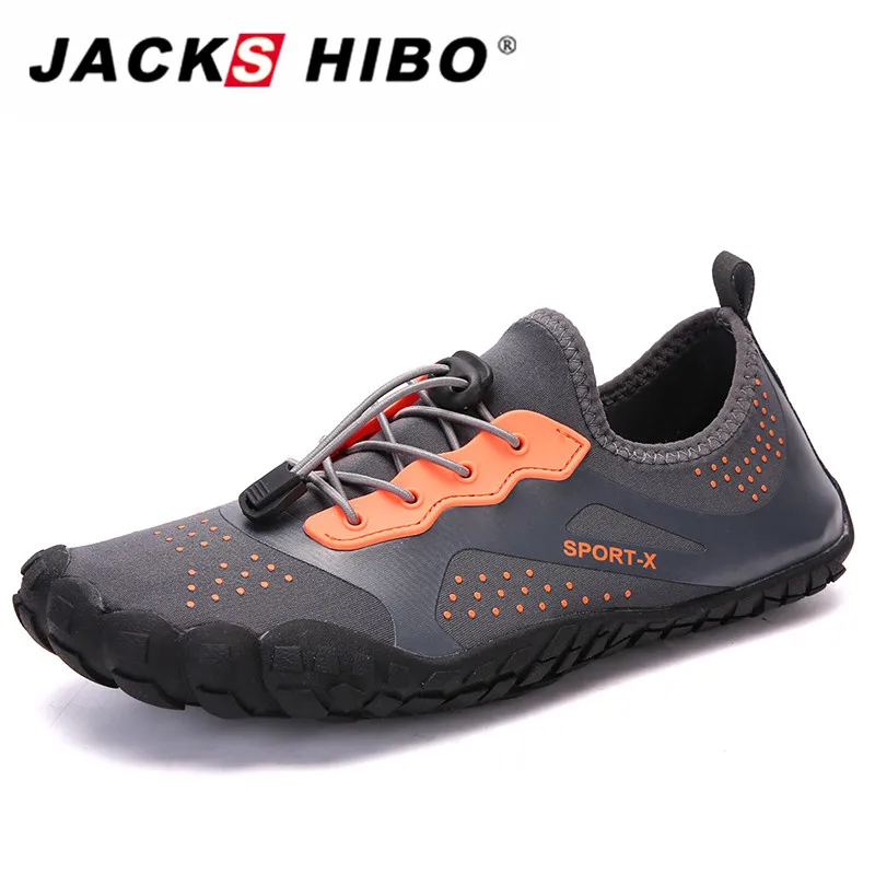 JACKSHIBO النساء السباحة رياضية أحذية الشاطئ أكوا أحذية في الهواء الطلق الصيد المنبع الأحذية 3 اللون حجم كبير للماء أحذية رياضية