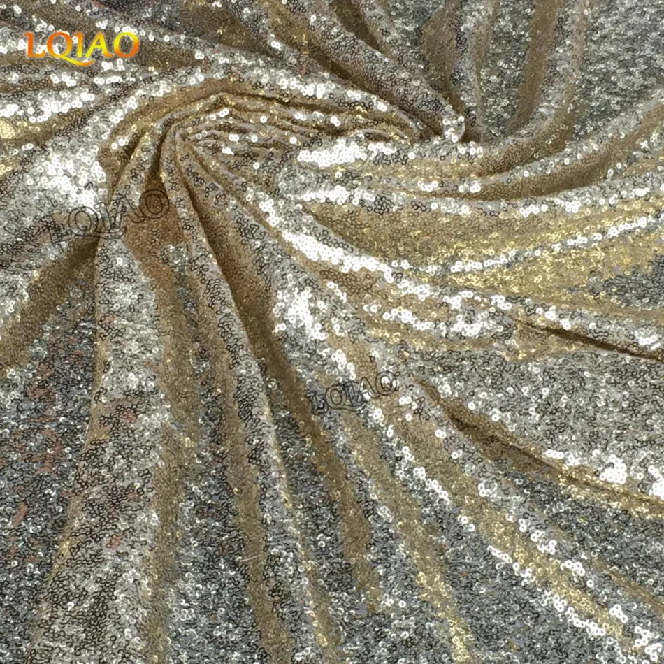 light gold sequin fabric-02