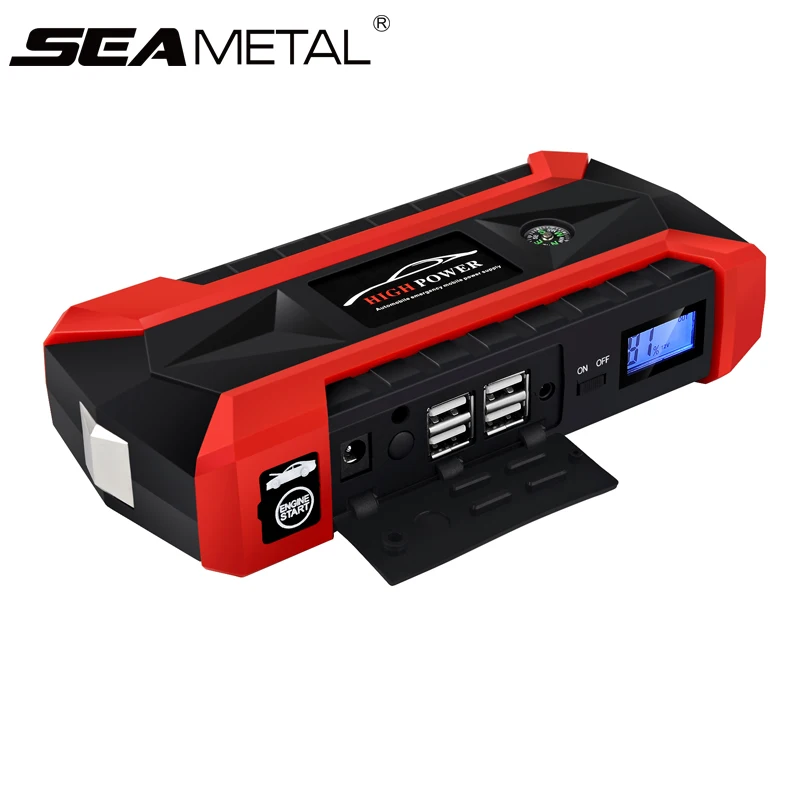 

Car Jump Starter 12V 20000mah 600A Power Bank Battery Booster 600A Peak Device Portable Multifunction in Auto Phone USB Charger