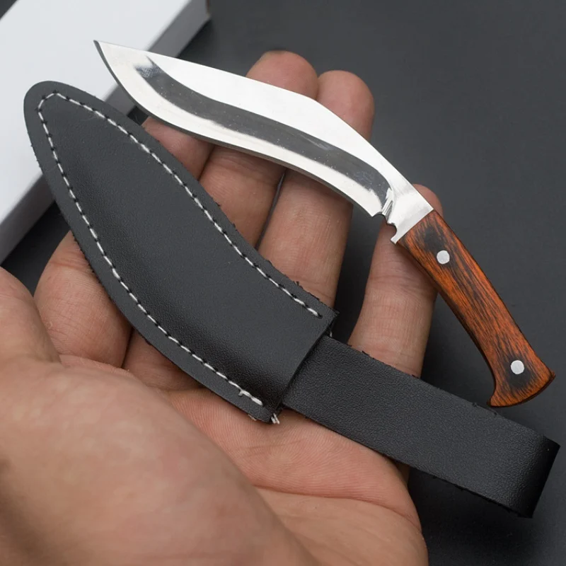 

Outdoor Survive Camping Knife Pocket Training Blade Gift Practice Knife Not Sharpe Metal 6.9 Hand Knife