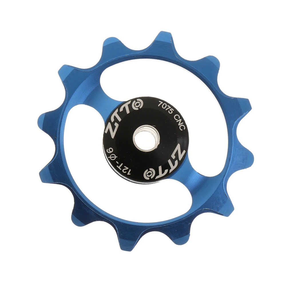 Ceramic Bike Jockey Wheel Pulley Wheel Bicycle Rear Derailleur Guide Pulley 12 T Support 9/10/11 Speed Cycling Bike Parts