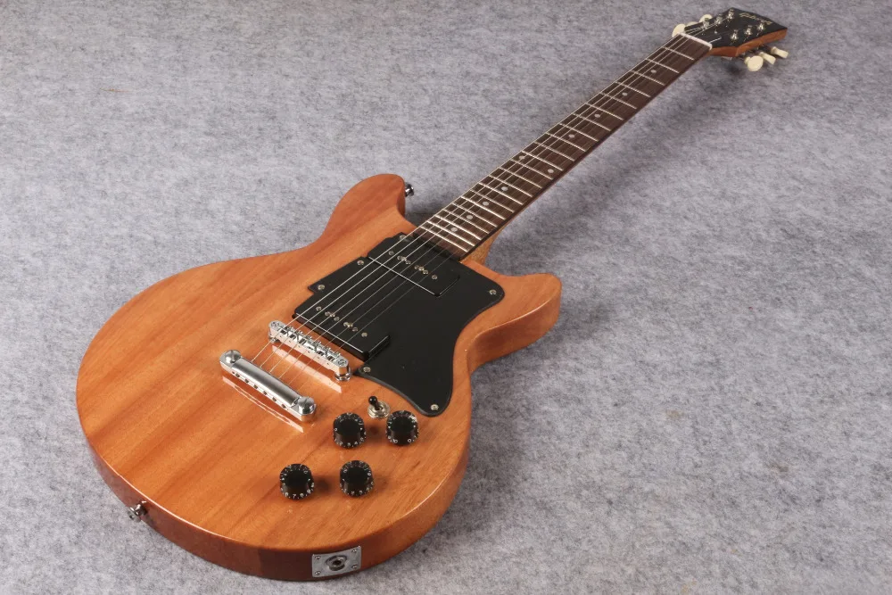 

G custom DOUBLE CUTAWAY L Paul P-90 pickup Junior free shipping