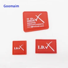 Изготовленный На Заказ 3D ПВХ патч в патчи частная этикетка бирка hademade ПВХ этикетка в бирки для одежды сшить на мешках индивидуальный логотип, название