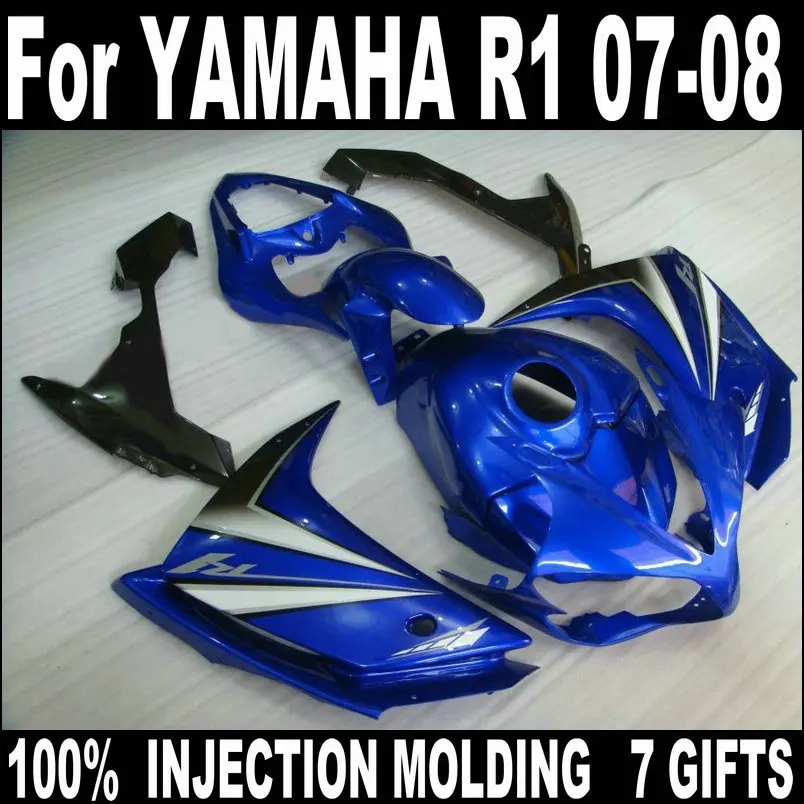 Motorcycle unpainted bodywork fairing kit for Yamaha injection YZFR1