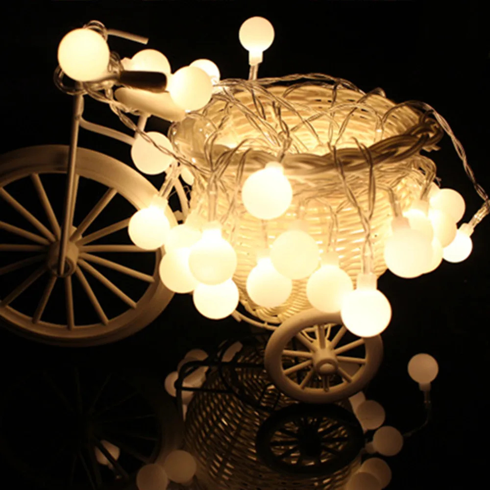 2 м сказочная гирлянда, светодиодный светильник-гирлянда, водонепроницаемый светильник для рождественской елки, свадьбы, домашнего интерьера, светильник на батарейках