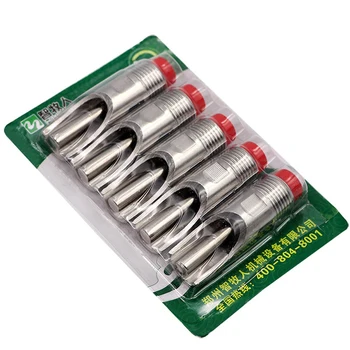 

10 Pcs Pig Stainless Steel Automatic Pig Feeder Pig Drinking Nipple Animal Drinkers Livestock pig farming equipmentl8