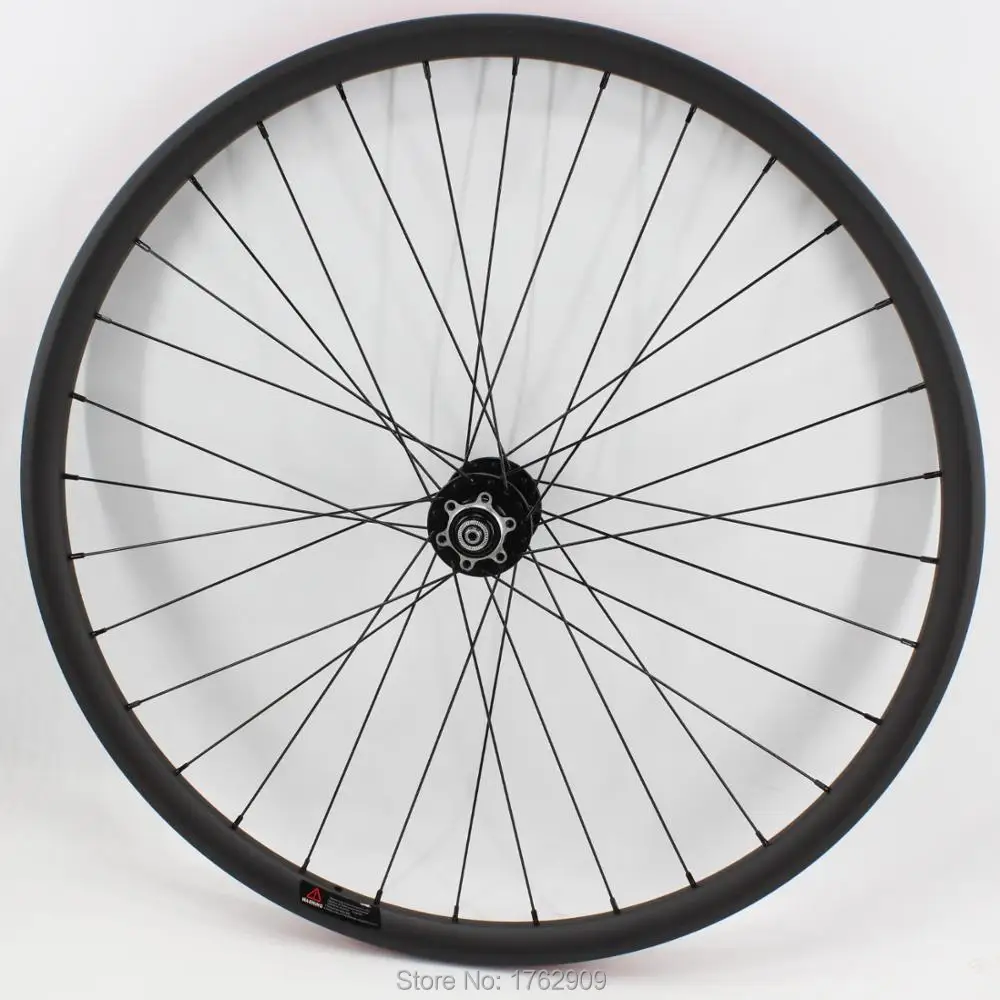 Perfect New 26/27.5/29er inch light clincher rim mountain bike 3K UD 12K full carbon fibre bicycle disc brake wheelset MTB Free shipping 14
