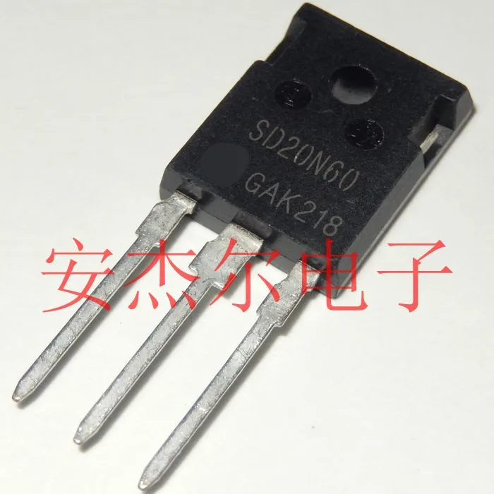 

1pcs/lot SPW20N60S5 20N60S5 SPW20N60C3 20N60C3 SPW20N60CFD 20N60CFD SD20N60 TO-247 In Stock