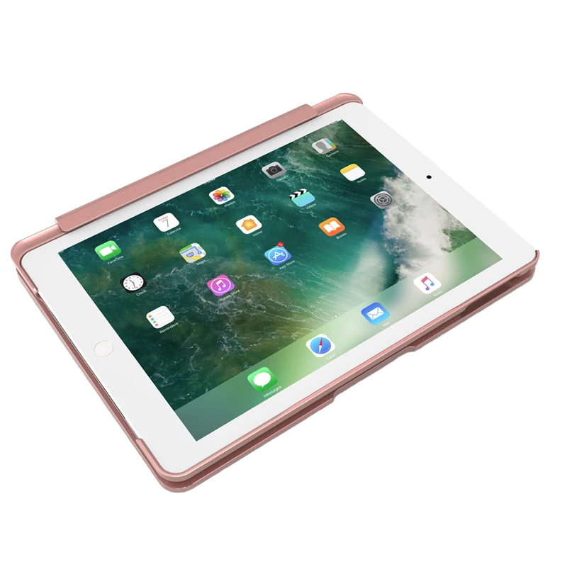 2 IN 1 Rotating Aluminum Alloy Luxury Cases For iPad Pro 9.7 2017 2018 A1893 A1954 Air 2 Case Wirel