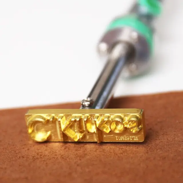 Custom Electric leather stamp tool Heat embosser, branding iron 60Win