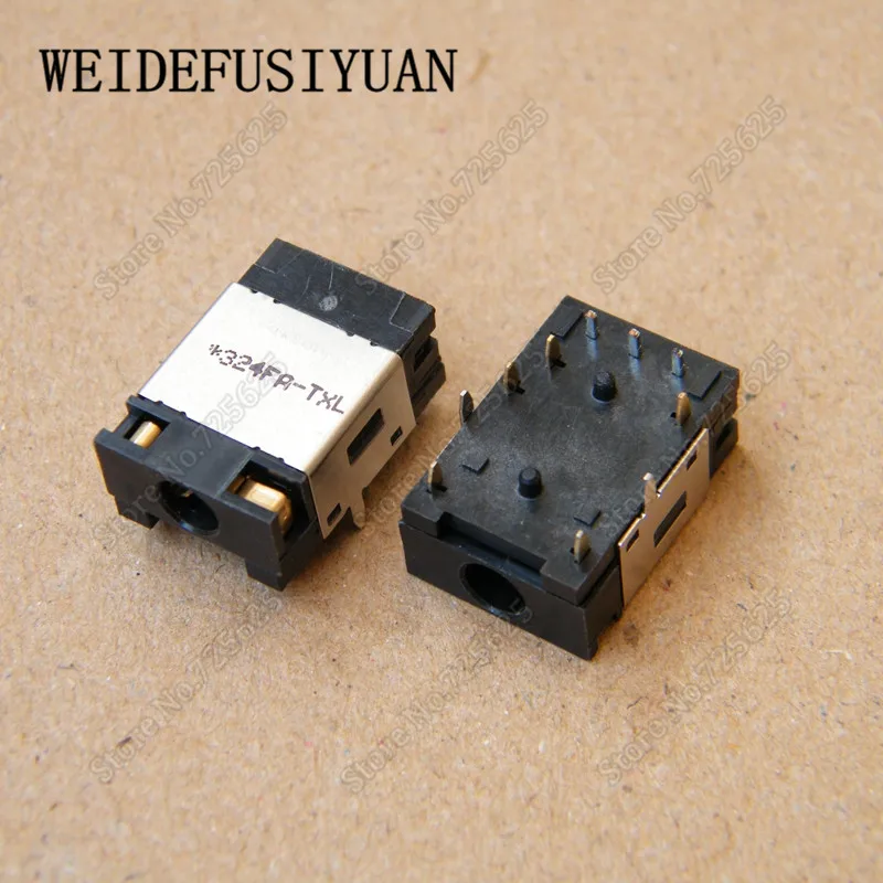 10pcs/lot Audio Jack Headphone Microphone Socket Replacement for Dell