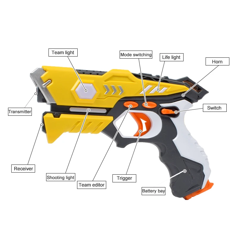 Инфракрасный лазерный тег Электрический свет игрушки пистолеты Blaster лазерный Штурмовое снаряжение Лидер продаж пистолет Brinquedos игры для