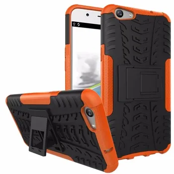 

smartphone cases for OPPO F1S,50pcs/lot,Top TPU+PC armor back cover with kickstand for OPPO F1S case,free shipping,2016 new