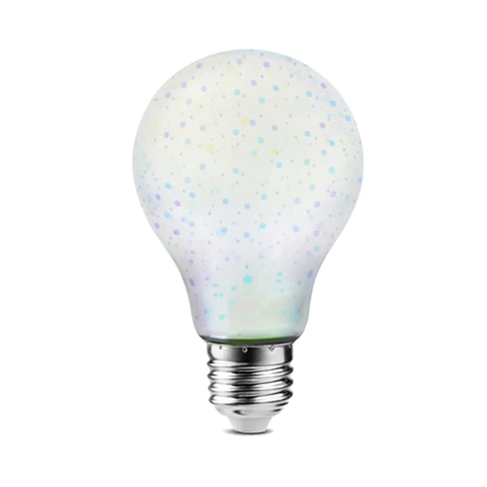 

3D Star LED Lamp RGB E27 Fireworks Effect Edison Bulb Holiday Christmas Party Decor Light Best Price