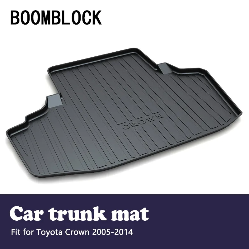 

BOOMBLOCK For Toyota Crown 2005 2006 2007 2008 2009 2010 2011 2012 2013 2014 Car Trunk Mat Tray Floor Carpet Pad Accessories