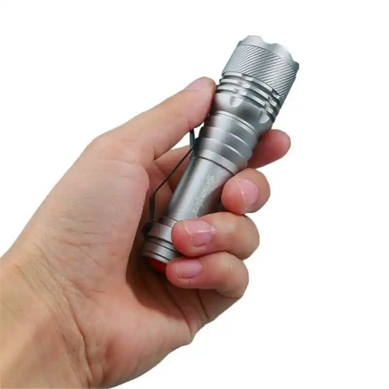 2000LM Q5 AA14500 3 Modes ZOOMABLE LED Flashlight Torch torch flashlight Q5 powerful led flashlight Super Bright #4A31 (8)
