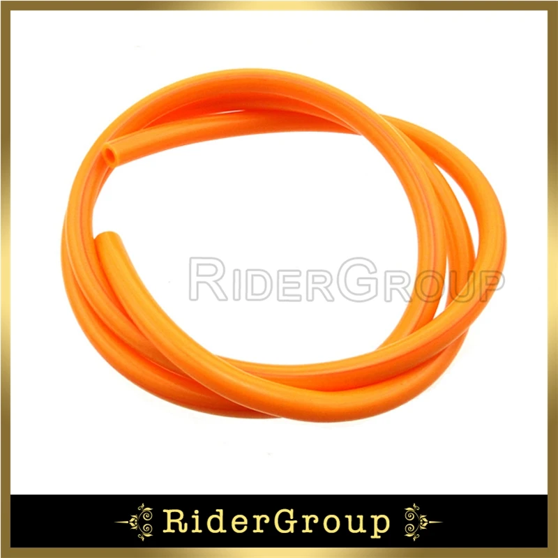 Оранжевый Топливный Шланг длина трубки 100 мм Внутренний 5 мм для ямы Горный мотоцикл ATV Quad Go Kart Багги мотоцикл мотокросса - Цвет: 1pc