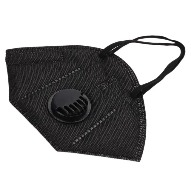 Riding Mask Black Gas Filter Breathable Head Respirator Filter Cloth Air Filter Anti-Dust Mask Face