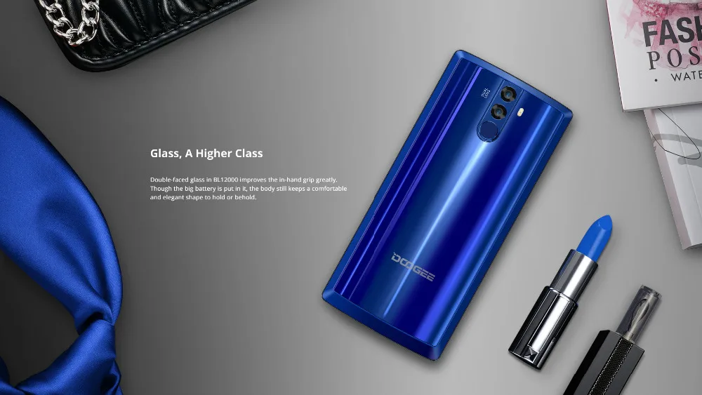 DOOGEE BL12000 12000mAh Big Battery Smartphone 6.0'' Octa Core 4GB RAM 32GB ROM Quad Camera 16.0MP Android 7.1 OTG Mobile Phone