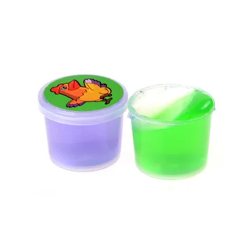 

30g Crystal Magnetic Color Intelligent Develop Hand Gum Plasticine Rubber Mud Playdough Children Fun Toy Clay Slime Mud For Kids